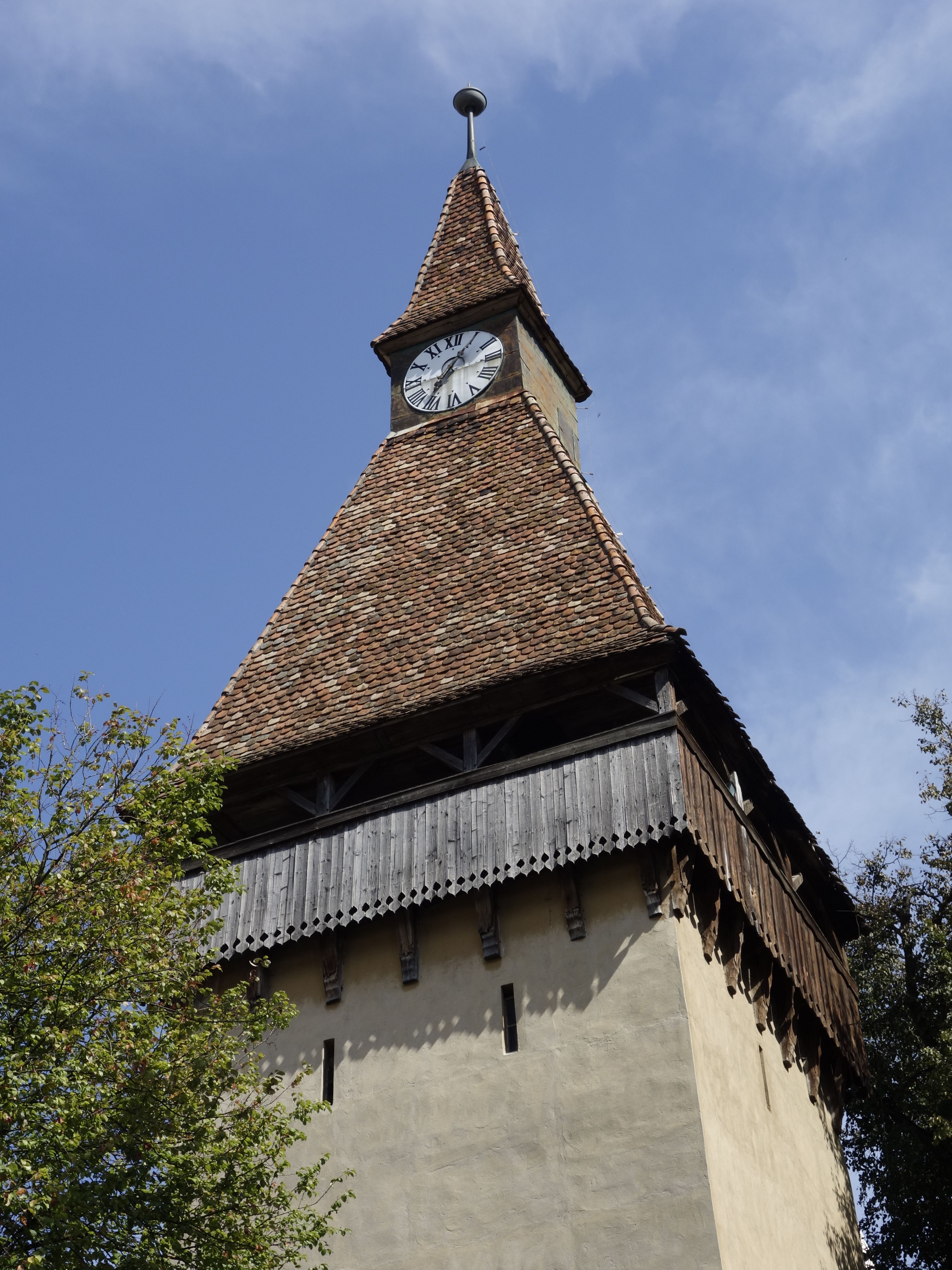 Historic Clock Tower Against Blue Sky · Free Stock Photo