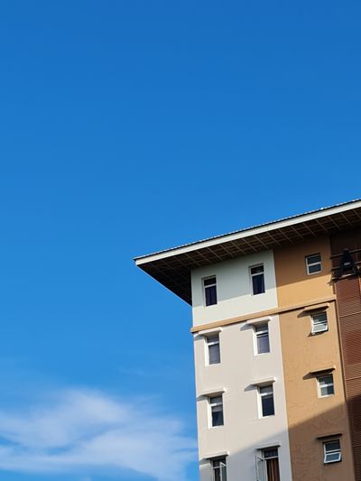 Modern apartment building — building water supply