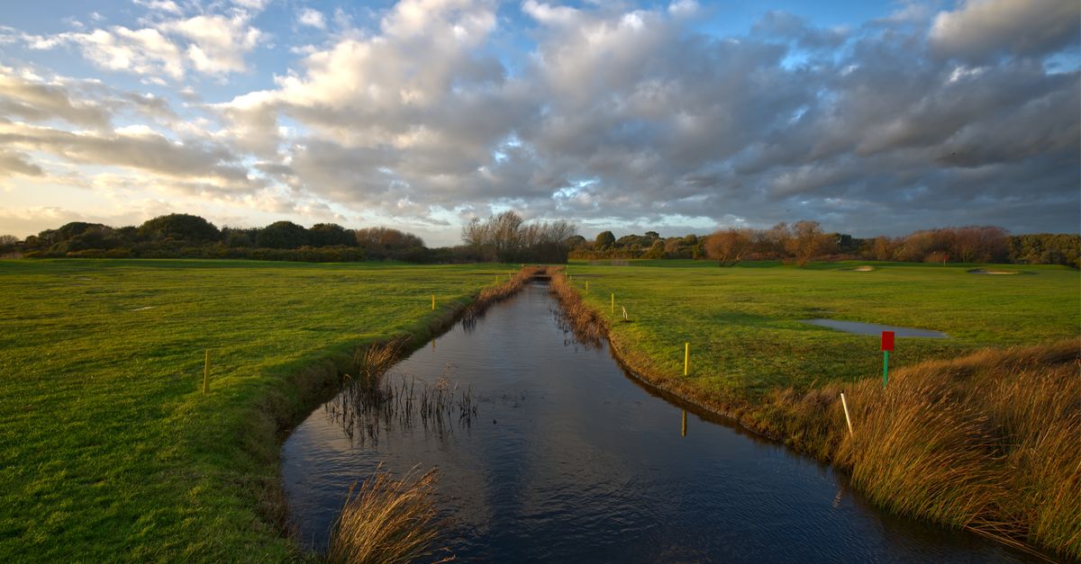 Country Stream Scenes Scenic English Countryside Stream at Sunset · Free Stock Photo