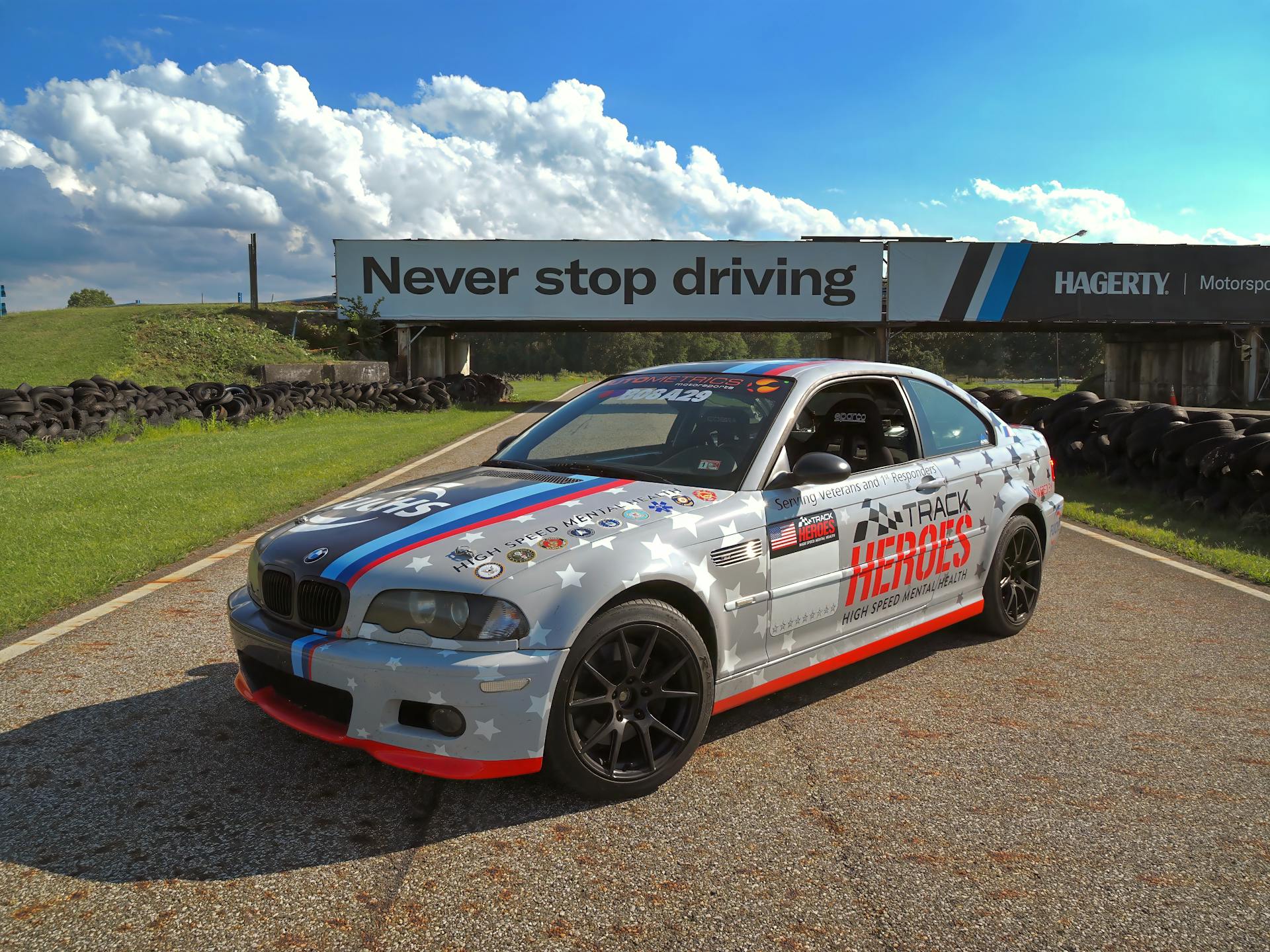 BMW race car