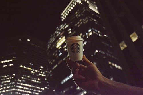 Free stock photo of arm, city, coffee