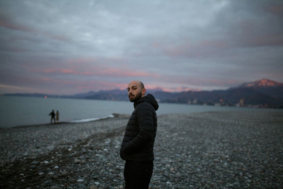 Jan Blomqvist at Iveria Beach