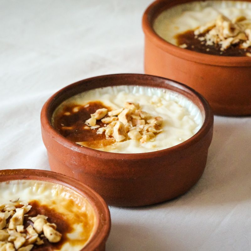 Muhallebi Milk Pudding with Rose Water