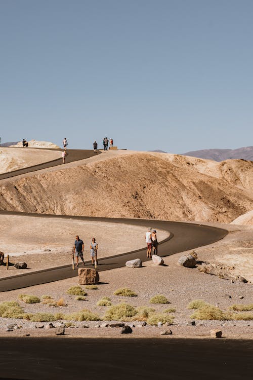 People Walking on Road