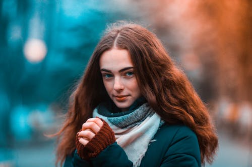 Selective Focus Portrait Photo of Woman Posing