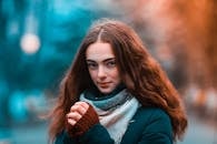 Selective Focus Portrait Photo of Woman Posing