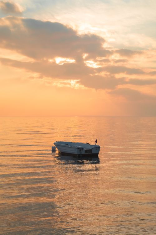 Free stock photo of above sea, abstract seascape, adriatic sea Stock Photo