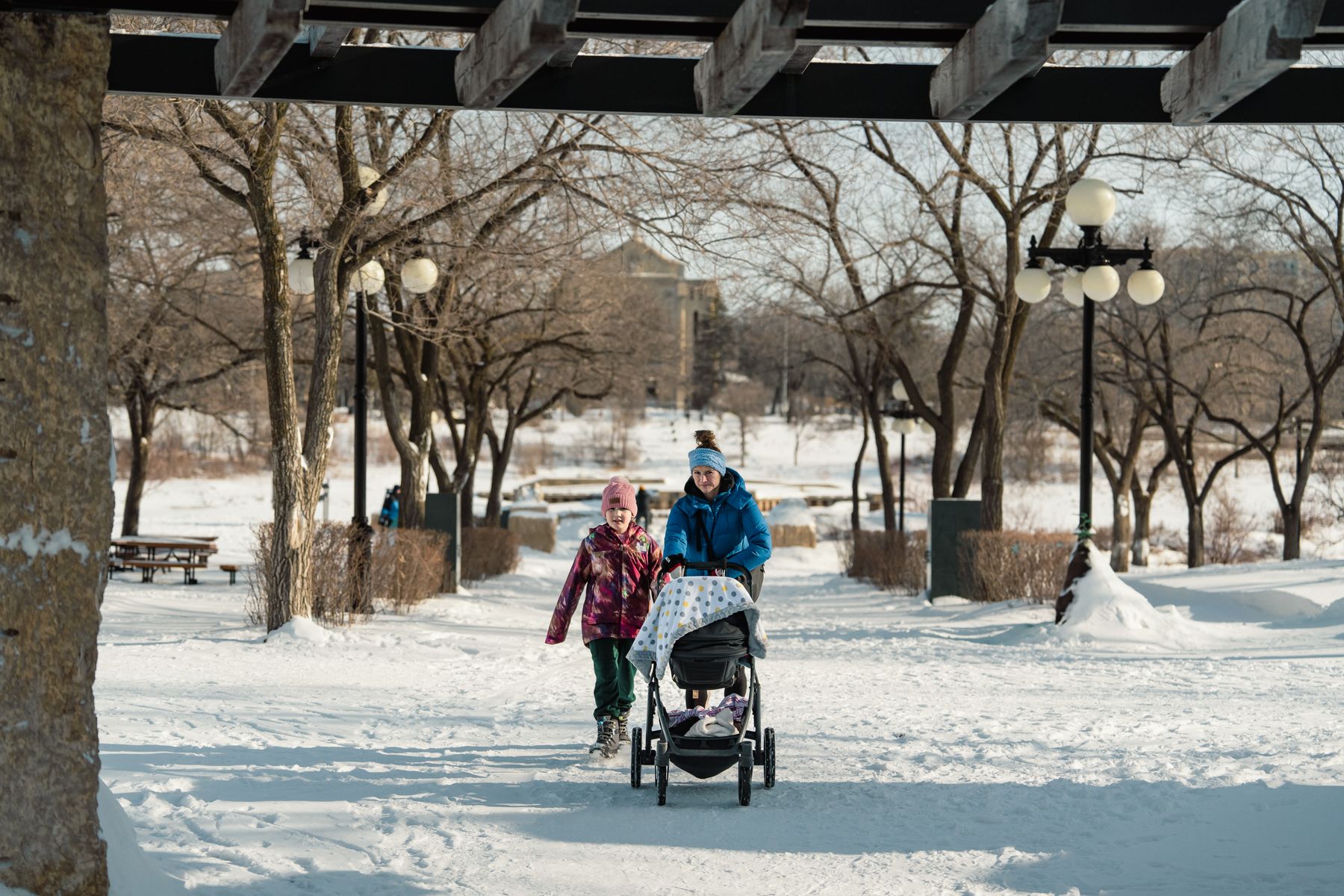 Upper Arlington on Foot with a Stroller: Routes and Rest Stops
