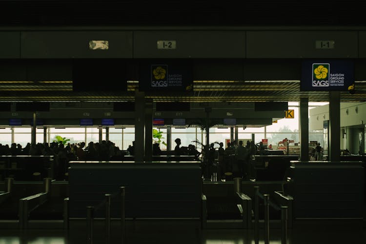 Silhouette Photography Of People Inside A Room