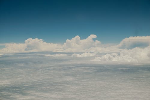 Drone Photography of a Cloudy Sky