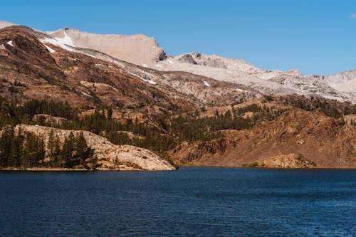 Mountain Near Body of Water