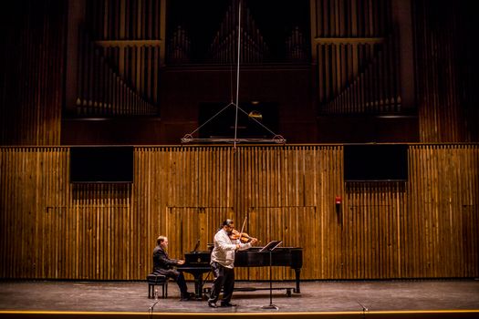Frame preview of an AI Classical music video — orchestra performance