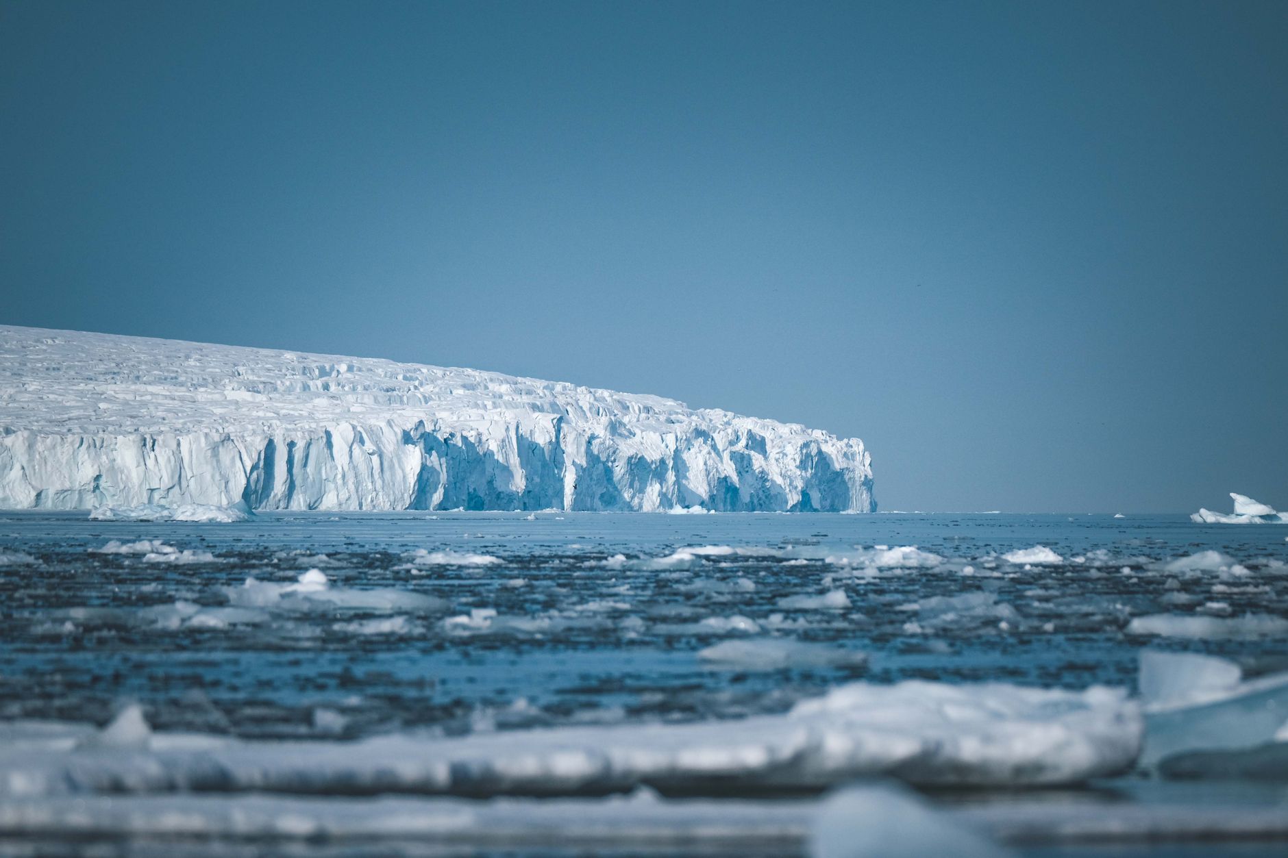 Antarctic winter sea ice hits third-lowest level on record