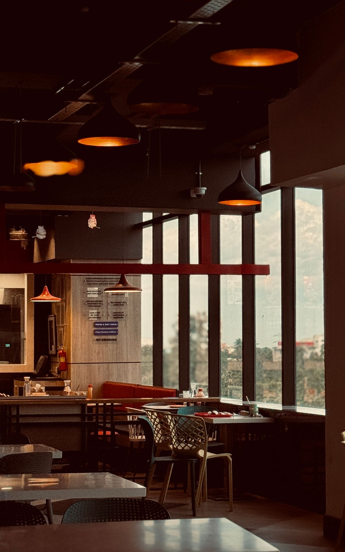 Interior of a Restaurant