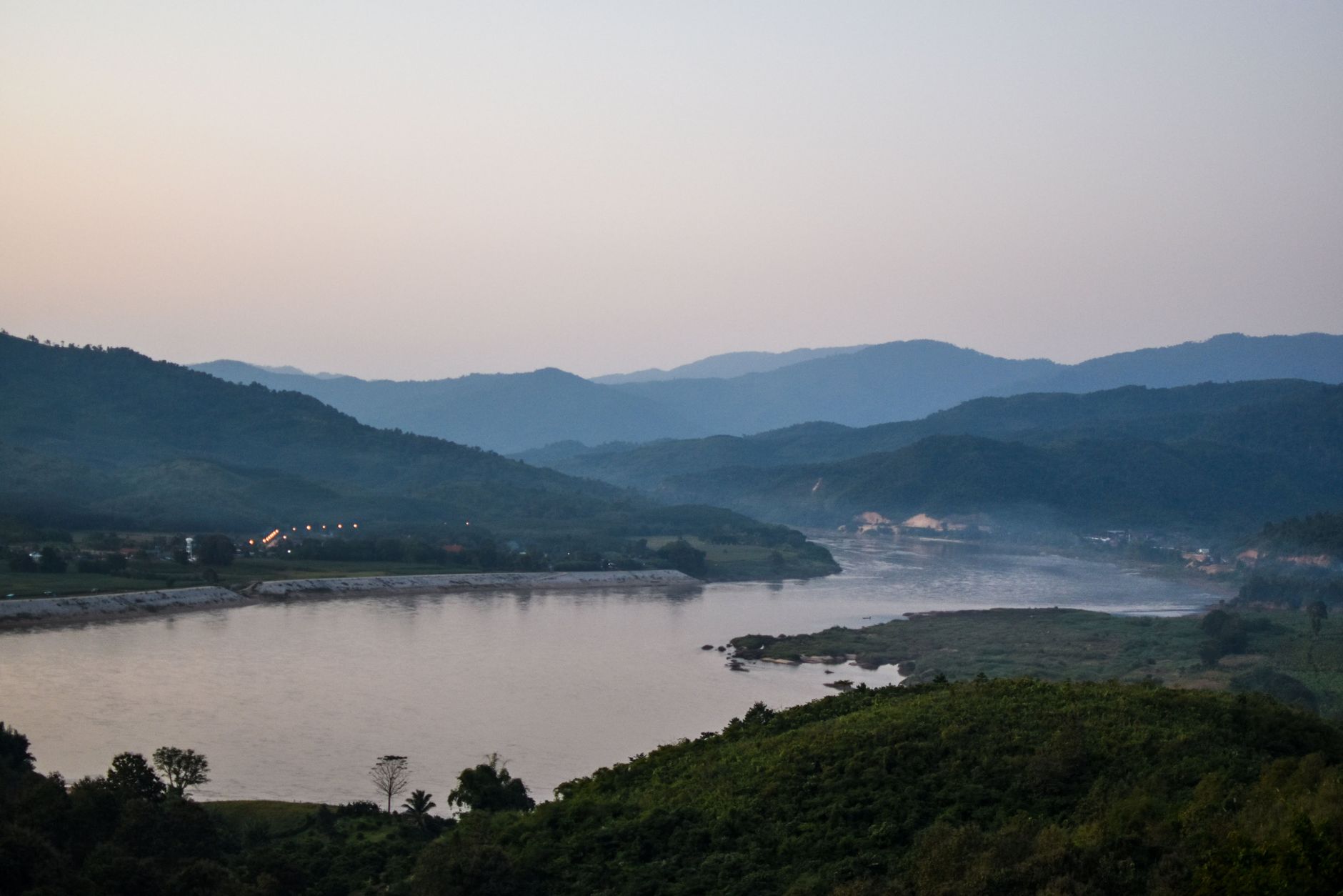 golden triangle mekong river chiang rai thailand myanmar laos
