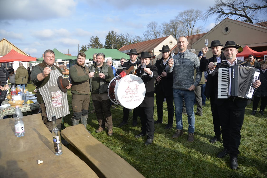 Traditional Hungarian Folk Music Celebration Outdoors · Free Stock Photo