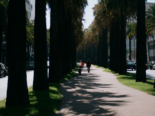 Free Sun street Stock Photo