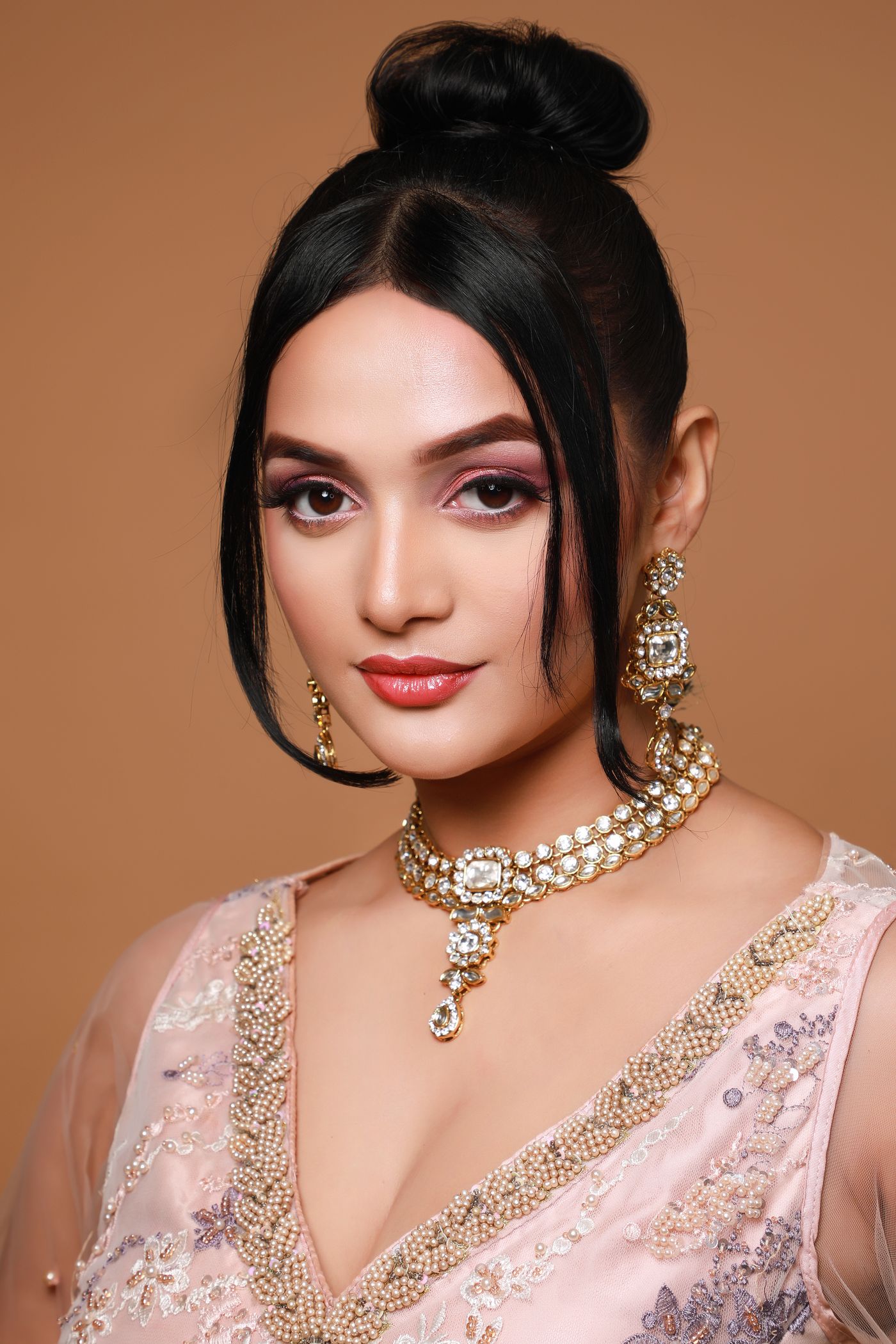 Makeup transformation after view