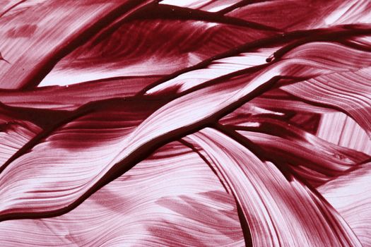 Dynamic abstract art featuring expressive red brushstrokes, perfect for modern decor.