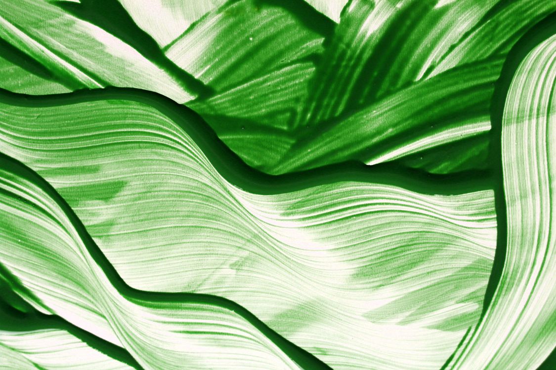 Abstract Green Wave Pattern Abstract Green Wave Pattern with Fluid Motion · Free Stock Photo