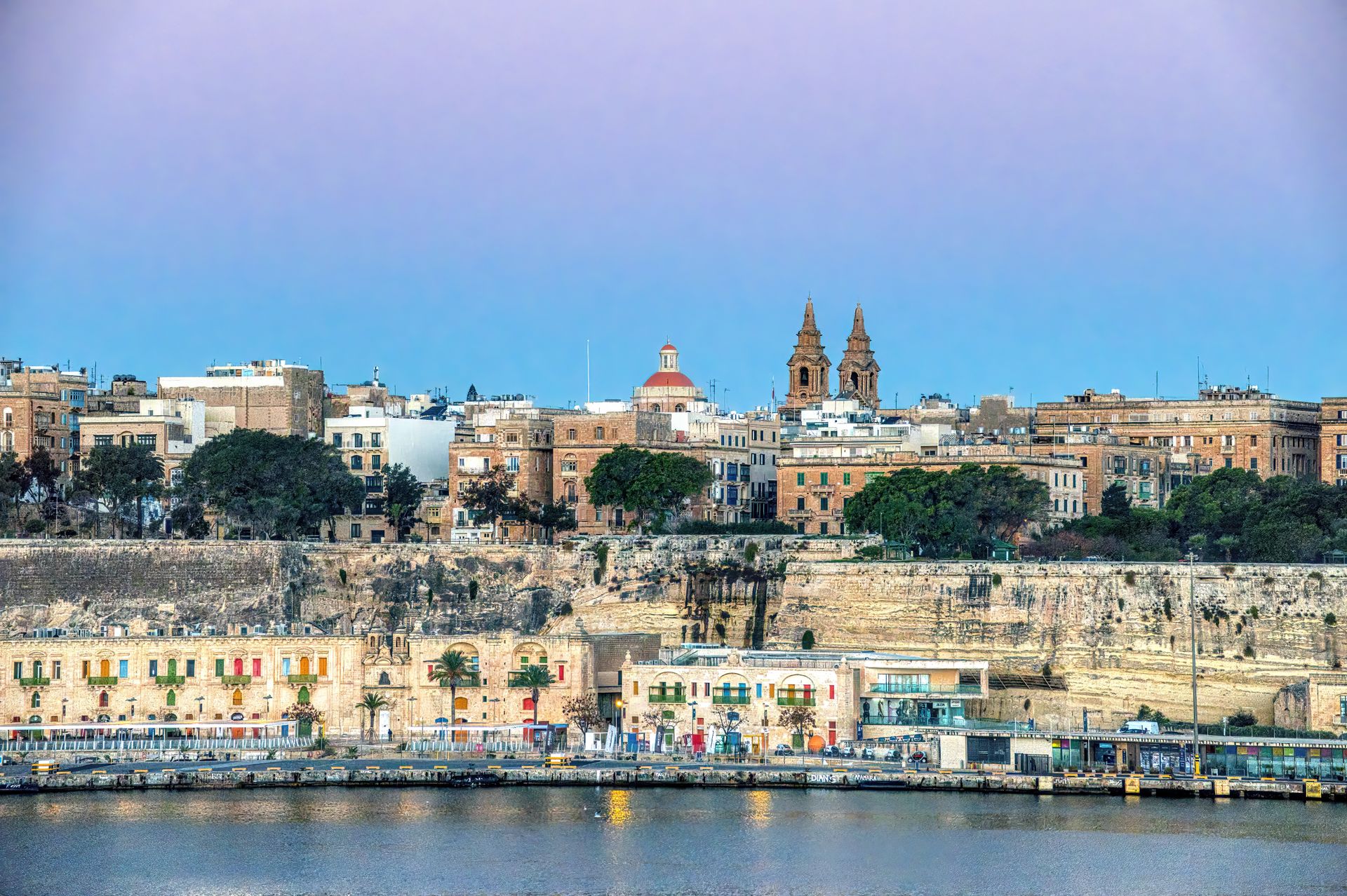 Valletta Malta baroque capital city