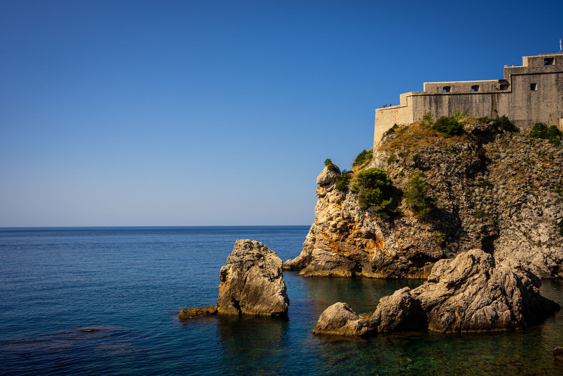 Napoleonic Fort Imperial on the summit of Mount Srđ