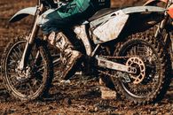 White Dirt Bike