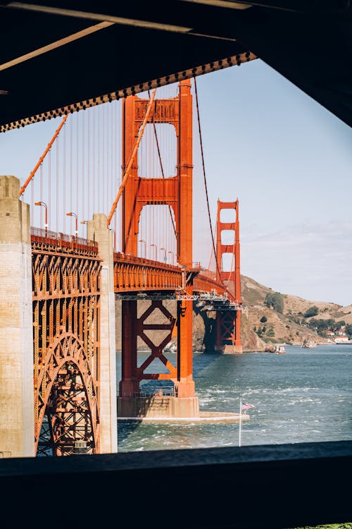 Kostnadsfri bild av arkitektur, bro, Golden Gate-bron