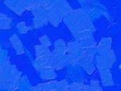 Blue Abstract Texture Art for Creative Design