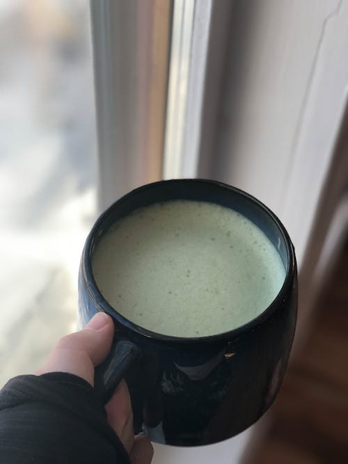 Fotos de stock gratuitas de bebida de invierno, latte de té verde, latte matcha