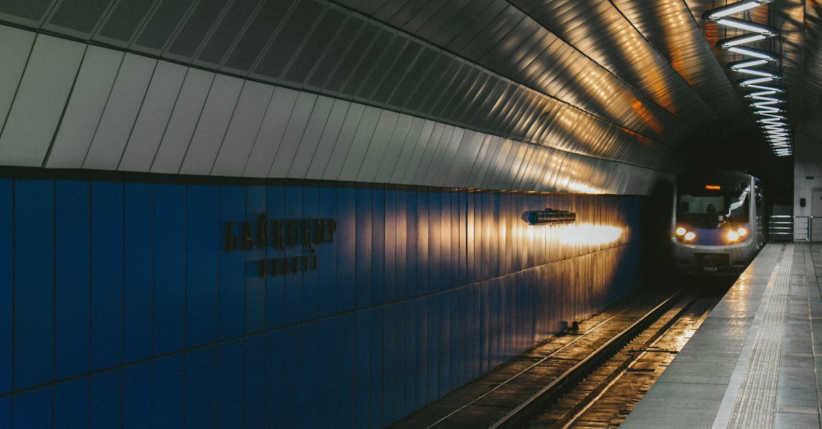 Free stock photo of lights, subway, subway platform
