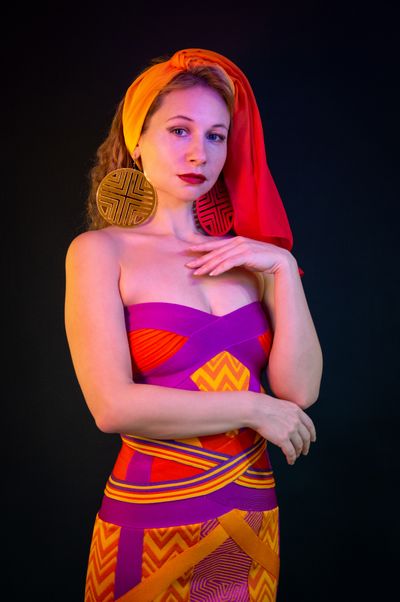 Retro-styled colour portrait — Vika Glitter on Pexels