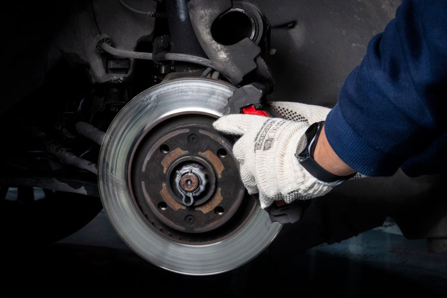 Brake pad replacement