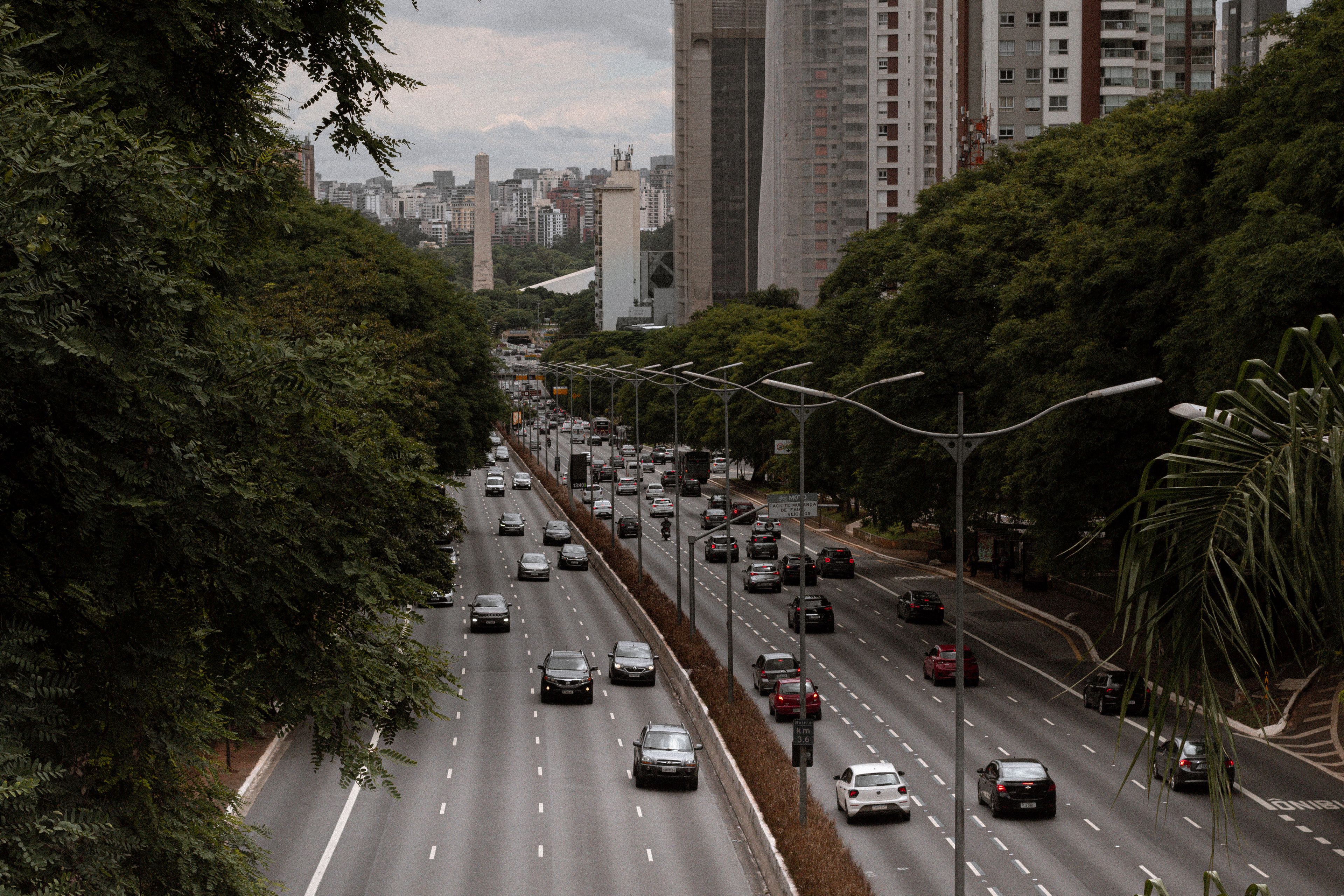 São Paulo Tietê river highway