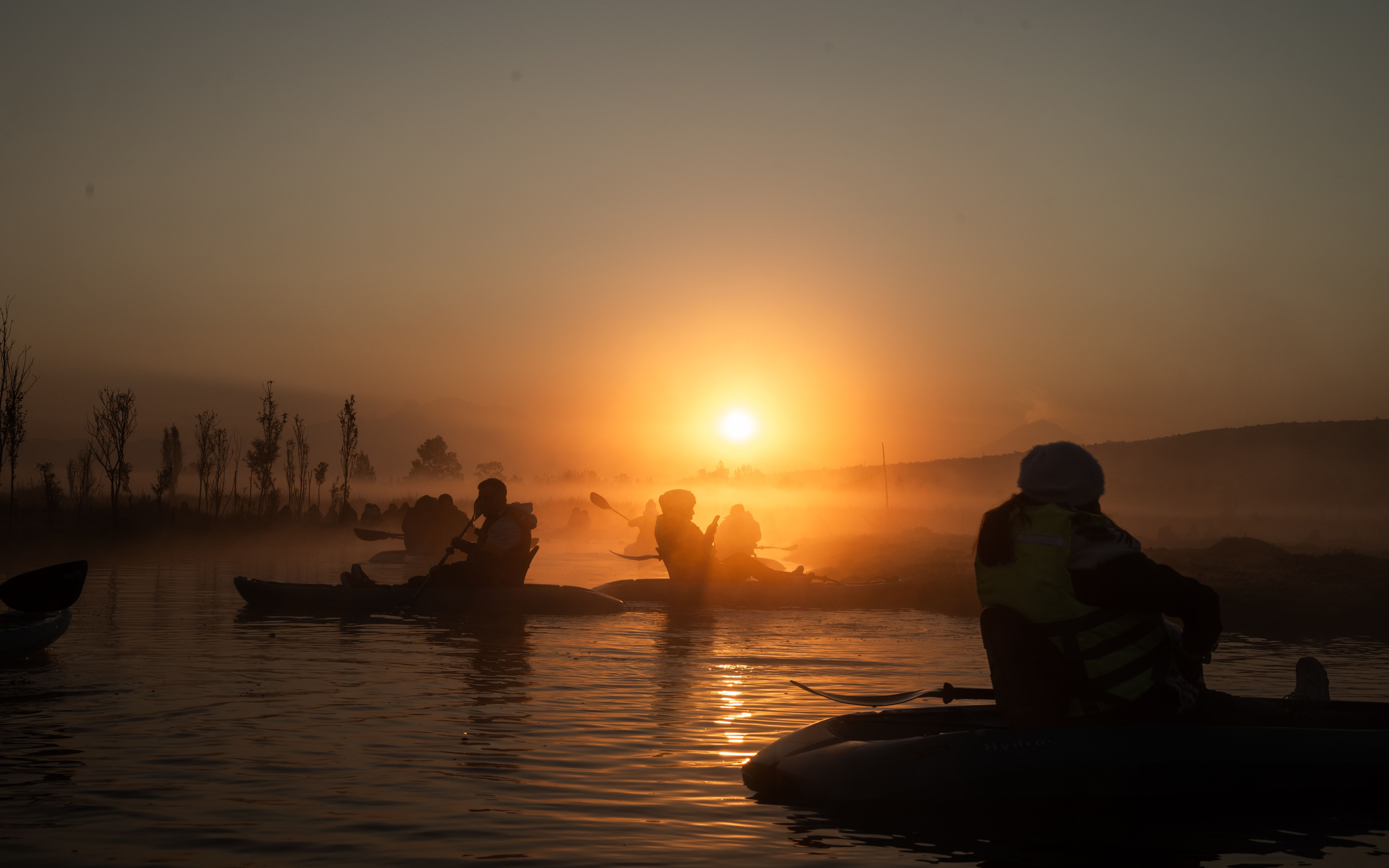 Kayak sur le Lac Bunyonyi avec Camping Insulaire