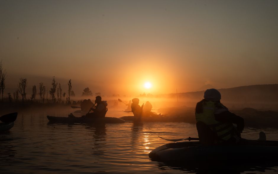 Kayak sur le Lac Bunyonyi avec Camping Insulaire