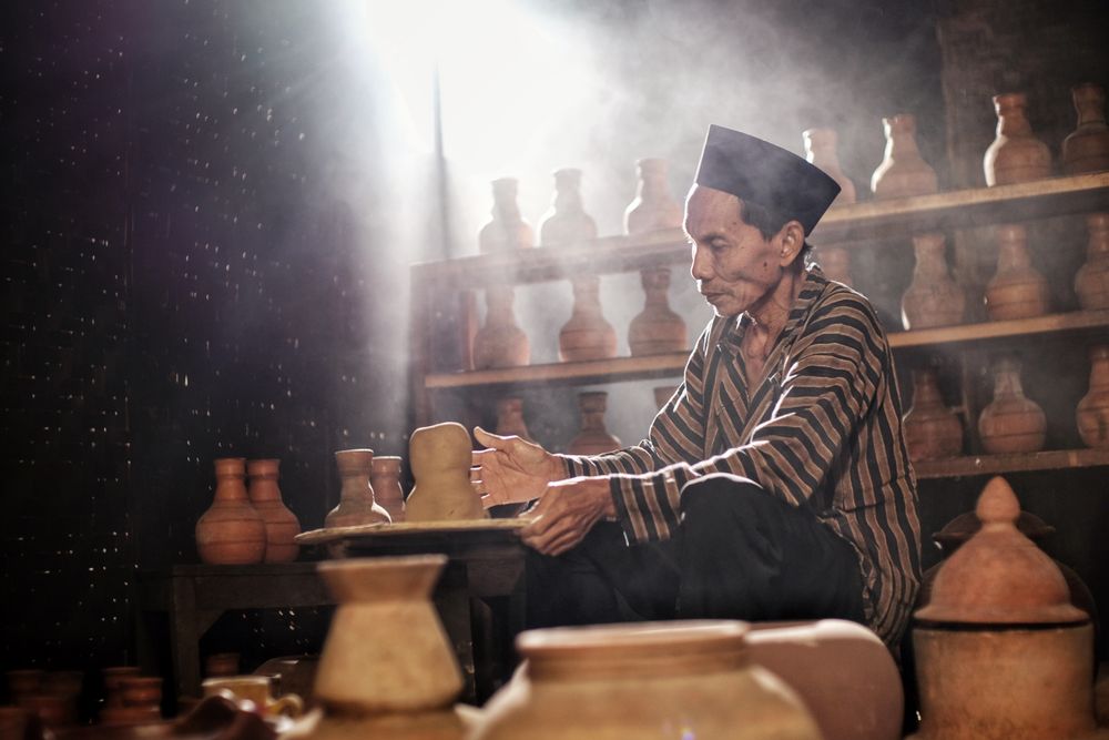 Traditional pottery