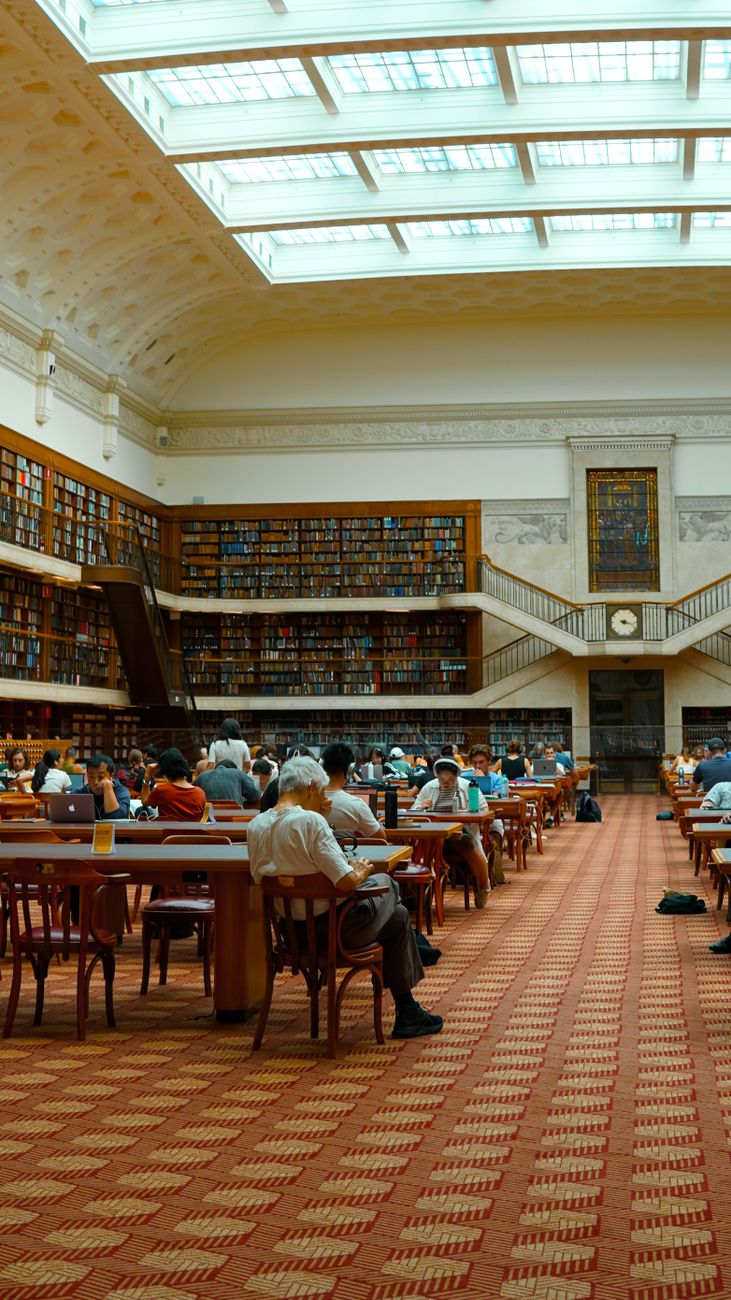 Library interior