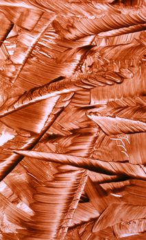 Captivating abstract art with brown textured brush strokes, perfect for modern design themes.