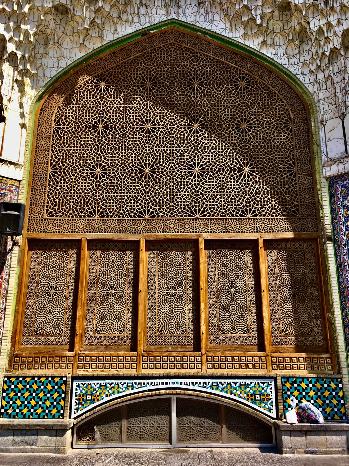 Geometric Patterns Historic Intricate Geometric Pattern on Historic Islamic Facade · Free Stock Photo