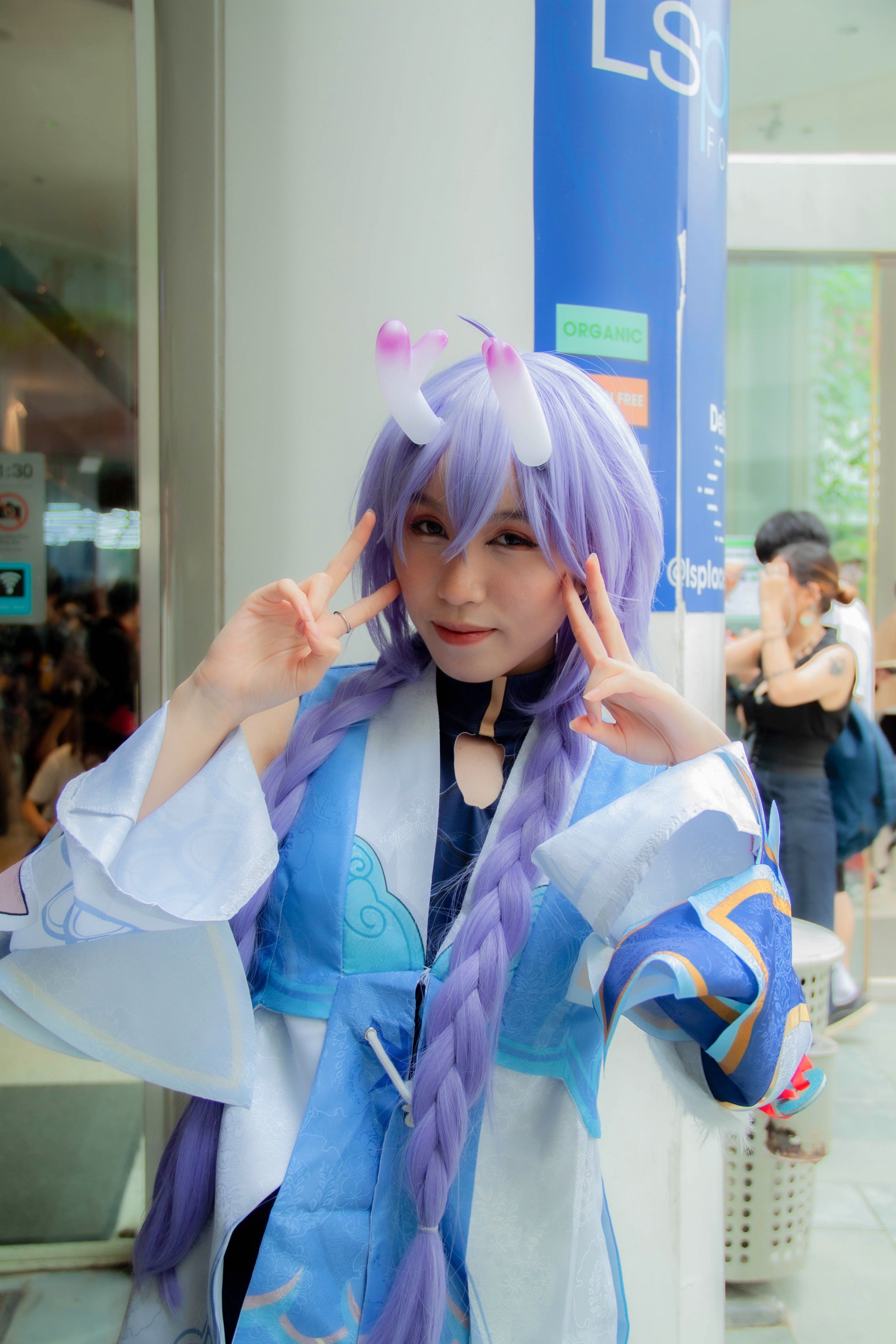 Imagem ilustrativa de cosplay, usada como referência visual para GKC-1D-04; não é registro fotográfico da equipe.