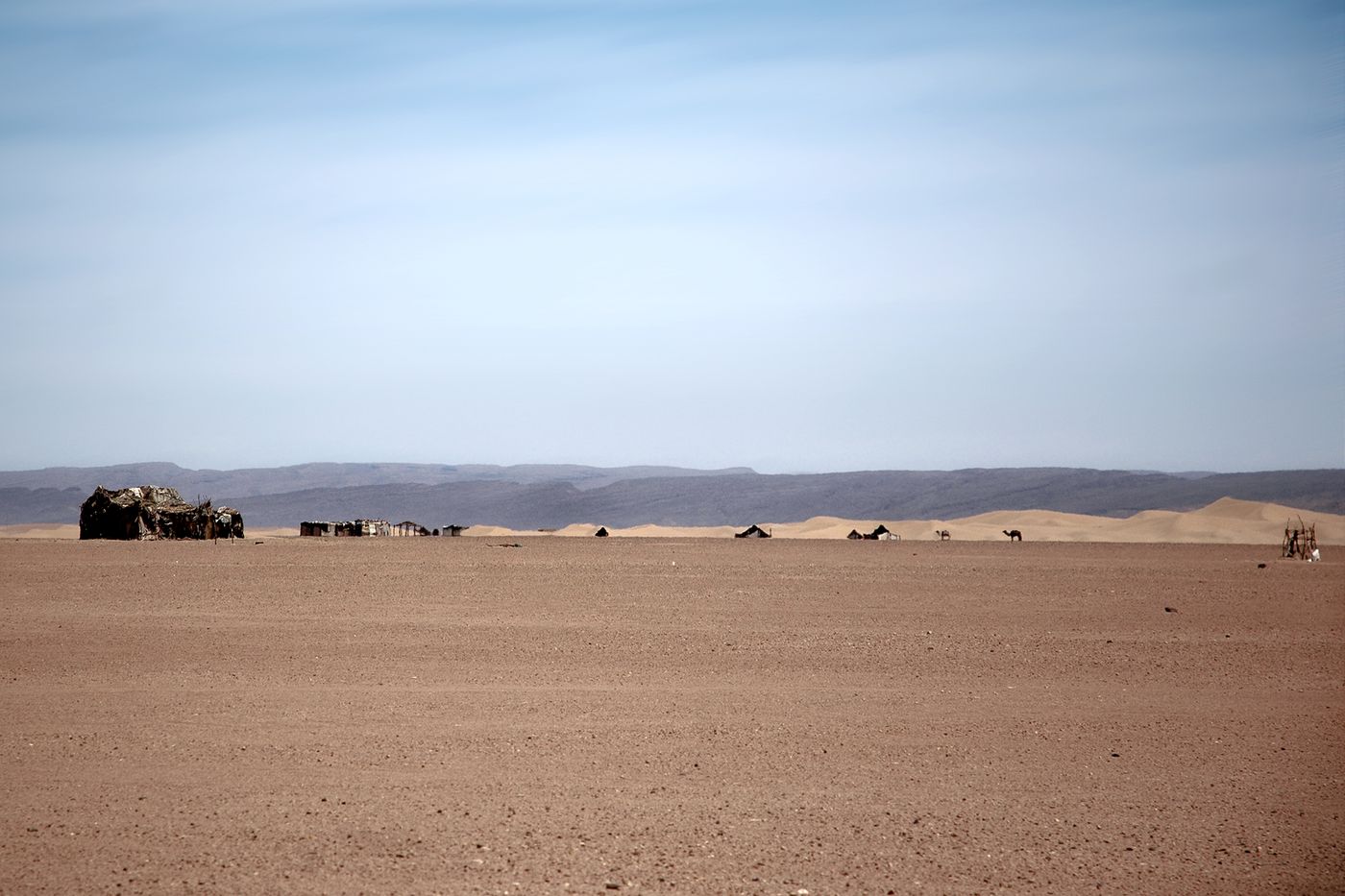 Nomad Experience Journey — real photograph of Sahara, Morocco