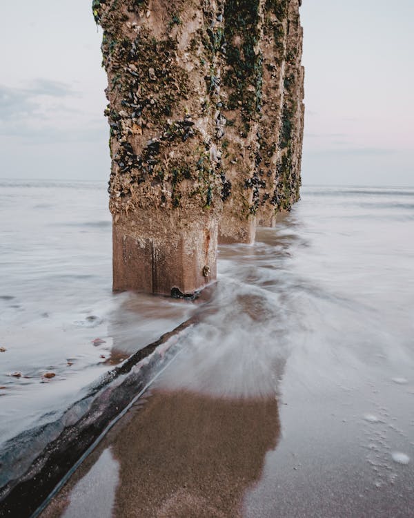 Seashore Waves Scenery