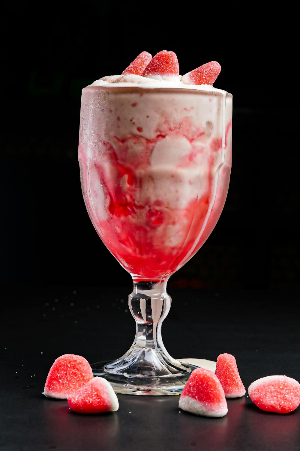 Fresh Strawberry Swirl Ice Cream