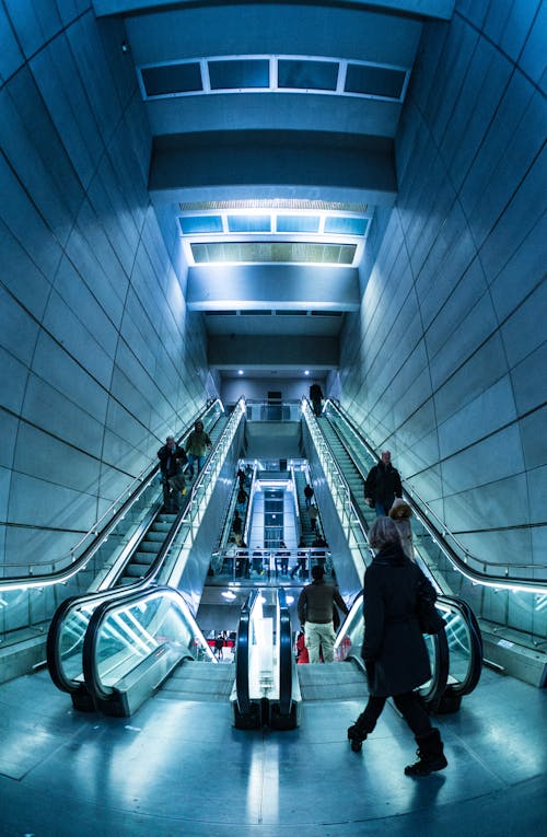 People on Escalator