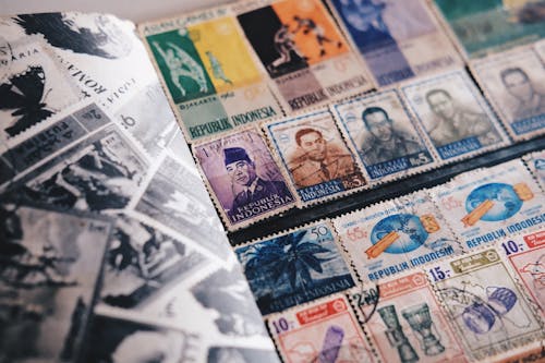 Free stock photo of antiques, indonesia, philatelist