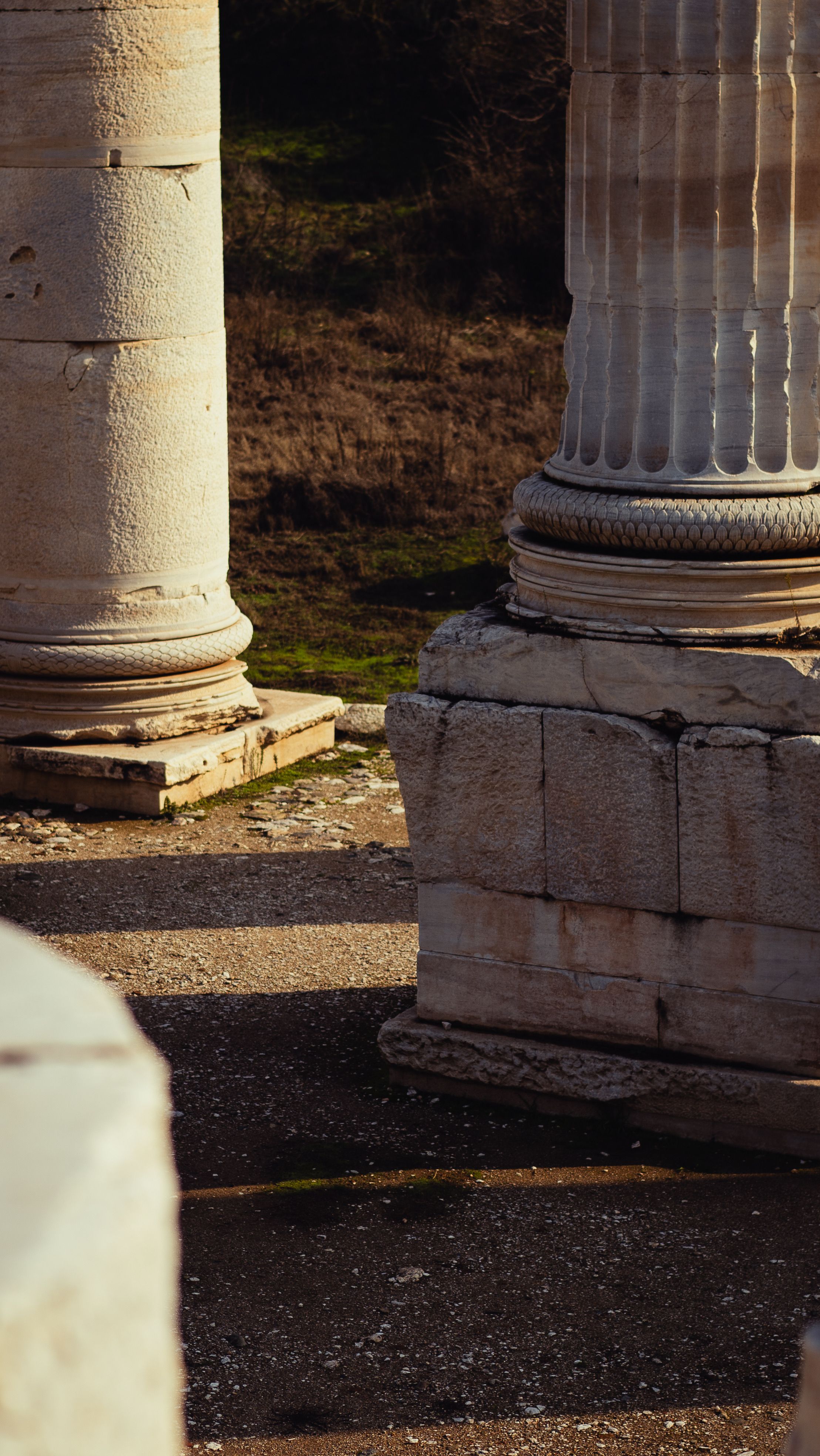 Ancient Architectural Stone Columns Ruins · Free Stock Photo
