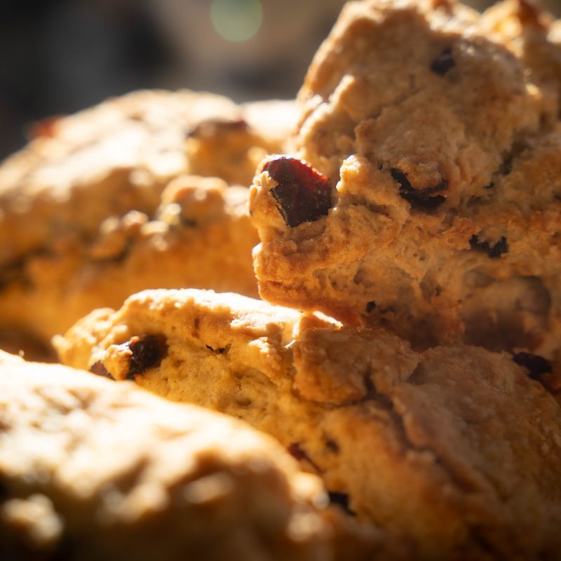 Tahini and Honey Scones