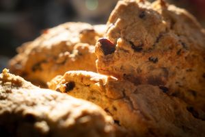 Freshly baked fruit scones, photo by James Collington on Pexels