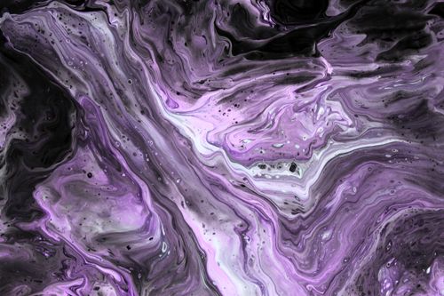 Free Dynamic swirling abstract art with purple and black colors, perfect for modern decor. Stock Photo